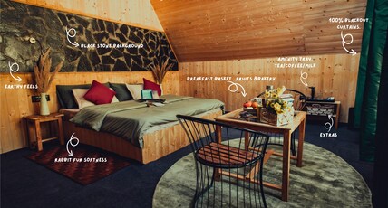 GramInn Room Type - A Frame Cottage with Kitchenette