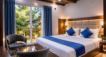Naini Jungle Retreat Room Type - Premium Double Bed with Balcony