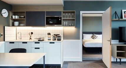Hyatt House Manchester Room Type - 1 BEDROOM SUITE WITH KITCHENETTE Hyatt House Manchester Room Type - 1 BEDROOM SUITE WITH KITCHENETTE
