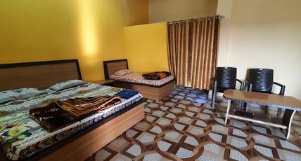 Parikalp Farmstay Room Type - Triple Bedroom with mountain view