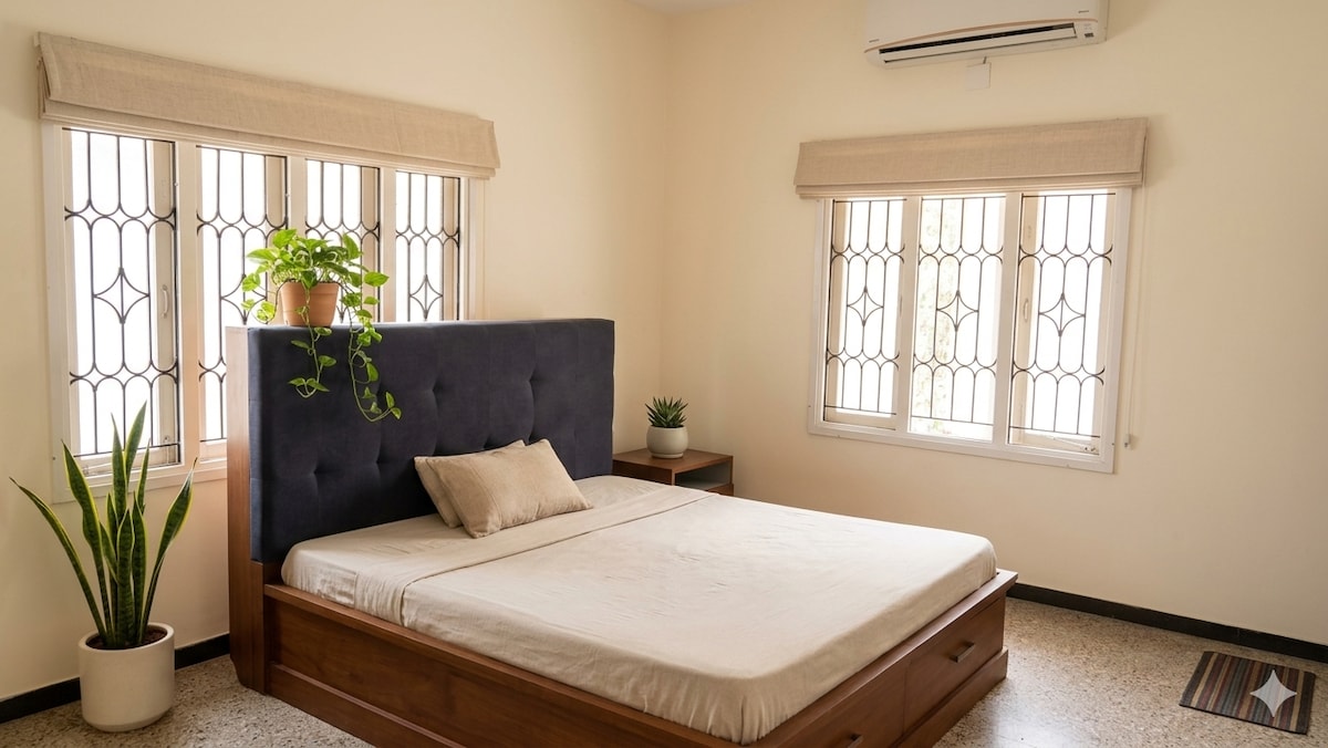 CozyHome Heart of Coimbatore Upscale Neighbourhood - Tap to explore photos