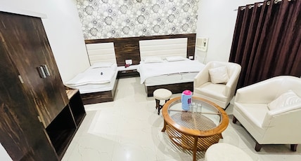Shri Ram Hotel - 50 Mtrs. from Shri Ram Janam Bhumi Room Type - Triple Bed AC Room Shri Ram Hotel - 50 Mtrs. from Shri Ram Janam Bhumi Room Type - Triple Bed AC Room