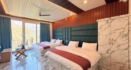 TRISHUL INN Room Type - Family AC PREMIUM Room with private balcony