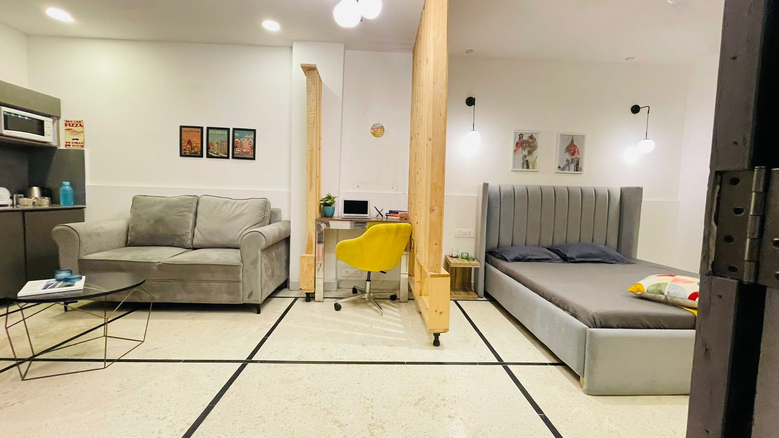 Studio Room with Terrace near Airport - Tap to explore photos