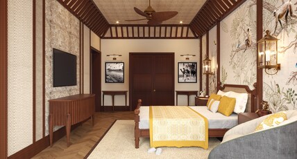 The Maharaja's Lodge, Ranthambore Room Type - Grand Luxury Suite King Bed with Sit-out The Maharaja's Lodge, Ranthambore Room Type - Grand Luxury Suite King Bed with Sit-out