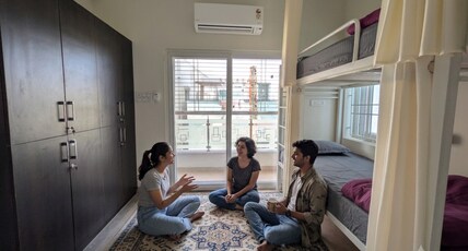 Cayzen - Thoraipakkam (Cayzen Hybrid Living & Co-working) Room Type - S1 - RAW 6 Sharing Dorm