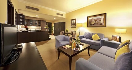 Al Manzel Hotel Apartments Room Type - Deluxe One Bedroom Suite