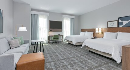 Staybridge Suites SAN ANTONIO  Room Type - 2 Queen Studio Suite Communications Accessible