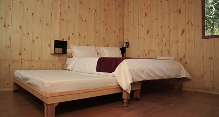 Arahnyam with Pool Side Cafe & Resort Bhimtal Room Type - Super Double bed Room Non AC With Matress With Nature View