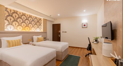 Fernwood, Part of StayVista || Hebbal Bengaluru Room Type - Executive Twin Rooms