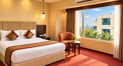 The Altruist Wagholi Hotel Room Type - Deluxe Room The Altruist Wagholi Hotel Room Type - Deluxe Room