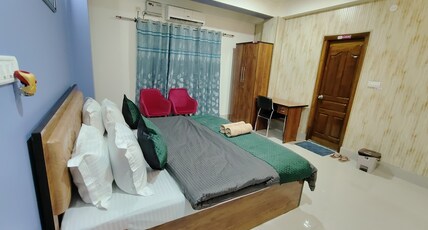 D2Stay Unit 3 Ulubari Shared Kitchen Room Type - 2BHK Entire Apartment