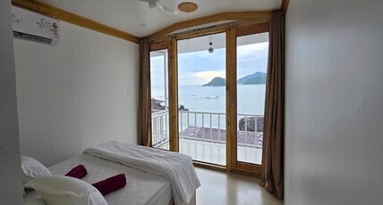 Pacific Sunset View Palolem Room Type - Sunset Sea View Cottage With AC