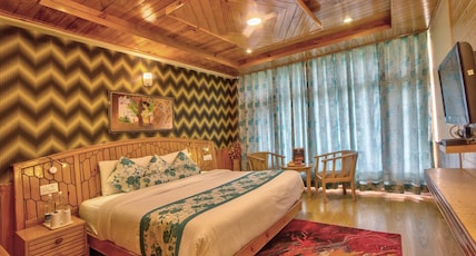 The Holiday Resorts, Cottages & Spa Room Type - Honeymoon Room - Hamta view | Balcony (No stags/Bachelors) The Holiday Resorts, Cottages & Spa Room Type - Honeymoon Room - Hamta view | Balcony (No stags/Bachelors)
