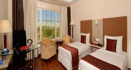 Nidhivan Sarovar Portico-Vrindavan Mathura Room Type - Deluxe Room - Twin Bed Nidhivan Sarovar Portico-Vrindavan Mathura Room Type - Deluxe Room - Twin Bed