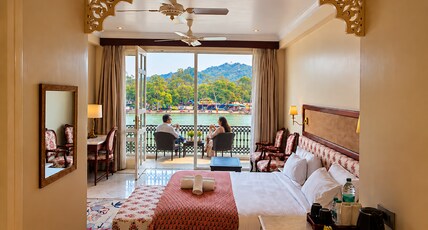 Gauri Gangaa at Har Ki Pauri (with Private Ganga Ghat) Room Type - Ganga View Suite with Private Balcony