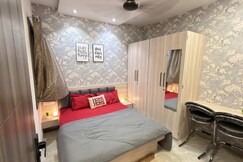 Address of 1BHK | Couple Friendly | Near Brilliant Convention Center | Vijaynagar | Sterling Stays-City Nest