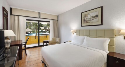 Hilton Cairo Heliopolis Room Type - KING POOLSIDE TERRACE ROOM