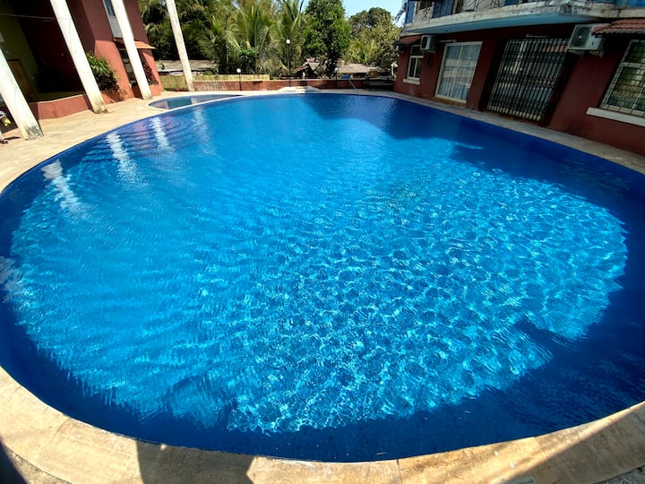 The Anthurium - Sunkissed 2 BHK | 10 min to Anjuna - Tap to explore photos