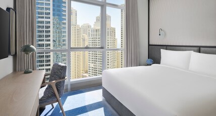 InterContinental DUBAI MARINA Room Type - 3 Bedroom Residence Balcony Marina View InterContinental DUBAI MARINA Room Type - 3 Bedroom Residence Balcony Marina View