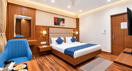 The Palm Aryan Mussoorie (5 mins Walk to Mall Road) Room Type - Deluxe Room Without Balcony-No View The Palm Aryan Mussoorie (5 mins Walk to Mall Road) Room Type - Deluxe Room Without Balcony-No View