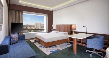 Hyatt Regency Chennai Room Type - KING CLUB WITH CITY VIEW & Unlimited Complimentary IMFL beverages from 18:00 HRS to 20:00