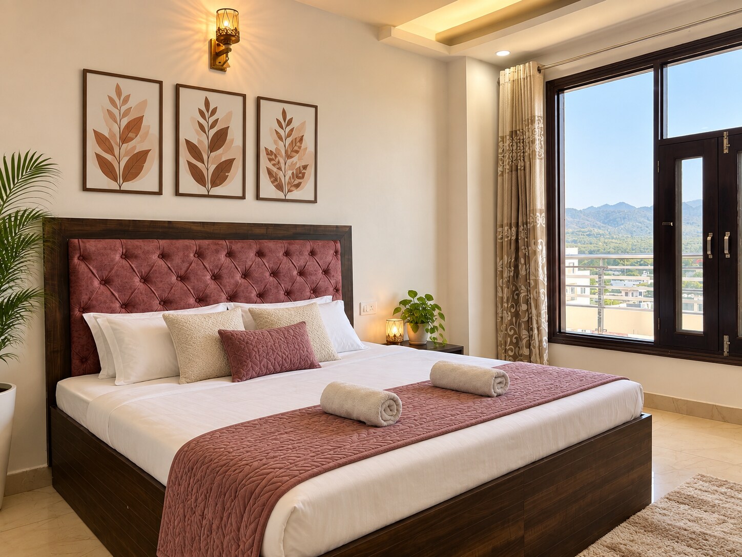 The Mountain Vista 2BHK Apartment with Terrace - Tap to explore photos