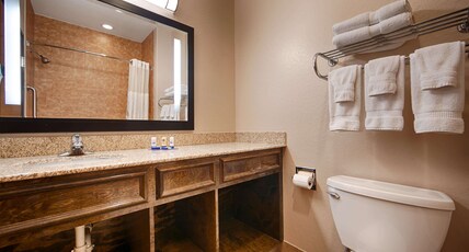 Best Western Plus Palo Alto Inn & Suites Room Type - 1 King Bed, Non-Smoking, Microwave And Refrigerator, 32-Inch LCD Television, High Speed Net, Full Br