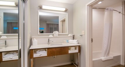 Hampton Inn by Hilton OPELOUSAS Room Type - 1 KING SFBD MIC FRG NS