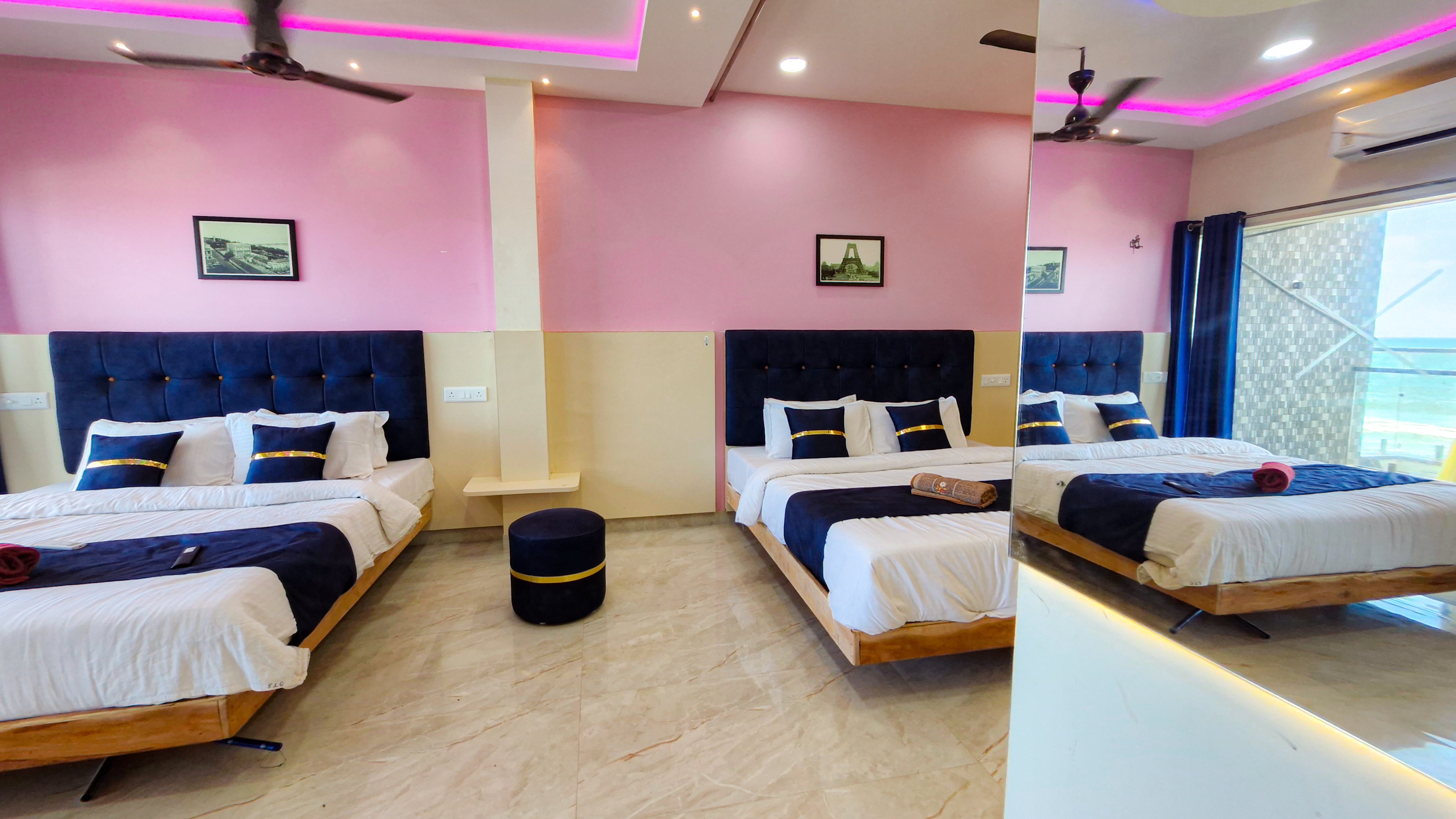 Tere Mere Beach Hotel - Pondicherry - Tap to explore photos