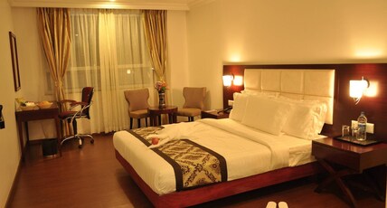 Clarks Inn Badami Room Type - Premium AC room with King Bed