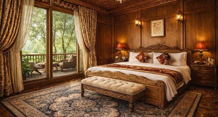 HOUSEBOAT LAVISH PEARL Room Type - LUXURY SUITE ROOM with Mountain View