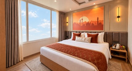IP Pavilion By Qotel with Luxury Restaurant Near Mansarovar Metro Room Type - Pavilion Suite with Bathtub & Living Area (Early Check-in 2 Hours Before) IP Pavilion By Qotel with Luxury Restaurant Near Mansarovar Metro Room Type - Pavilion Suite with Bathtub & Living Area (Early Check-in 2 Hours Before)