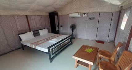 KALYAN LAKE RESORT Room Type - Swiss Cottage Non AC Tent
