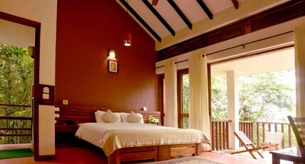 Wayanad Silverwoods Room Type - Prestige villa with bathtub and balcony