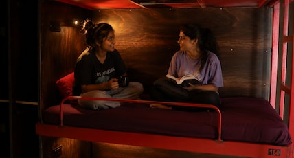 Peters inn Thiruvananthapuram Room Type - 1 Single bed in FEMALE Dorm UPPER Berth(AC timings 7pm to 7am) Peters inn Thiruvananthapuram Room Type - 1 Single bed in FEMALE Dorm UPPER Berth(AC timings 7pm to 7am)