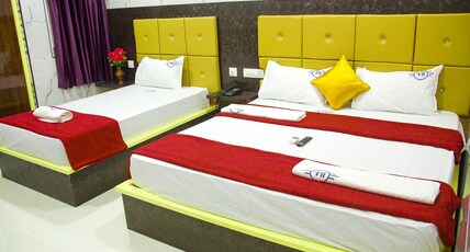 Hotel Vel Residency Room Type - Luxury Triple Bed a/c Room