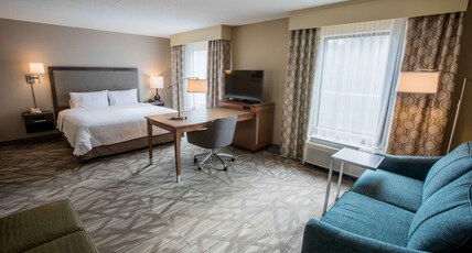 Hampton Inn & Suites by Hilton Tilton Room Type - 1KNG STUDIO SOFABED NOSMOK