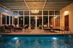 Apricot | Luxury Tent Retreat w Heated Pool in Majkhali