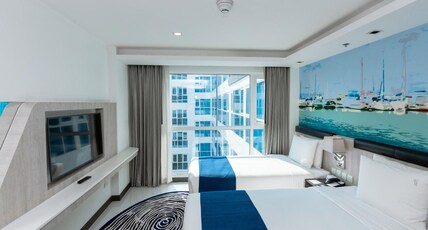 Holiday Inn Express Pattaya Central Room Type - 2 Single Standard Nonsmoking With Free Breakfast Holiday Inn Express Pattaya Central Room Type - 2 Single Standard Nonsmoking With Free Breakfast