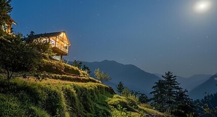 Glass Treehouse Tandi Village Room Type - Wooden Duplex Cottage with Private Balcony