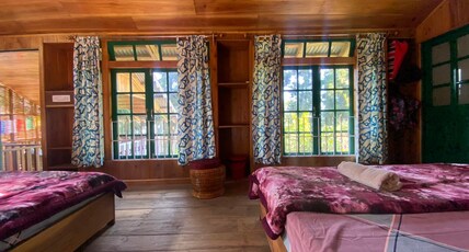 Travellers Homestay Room Type - 4 bedded with Balcony