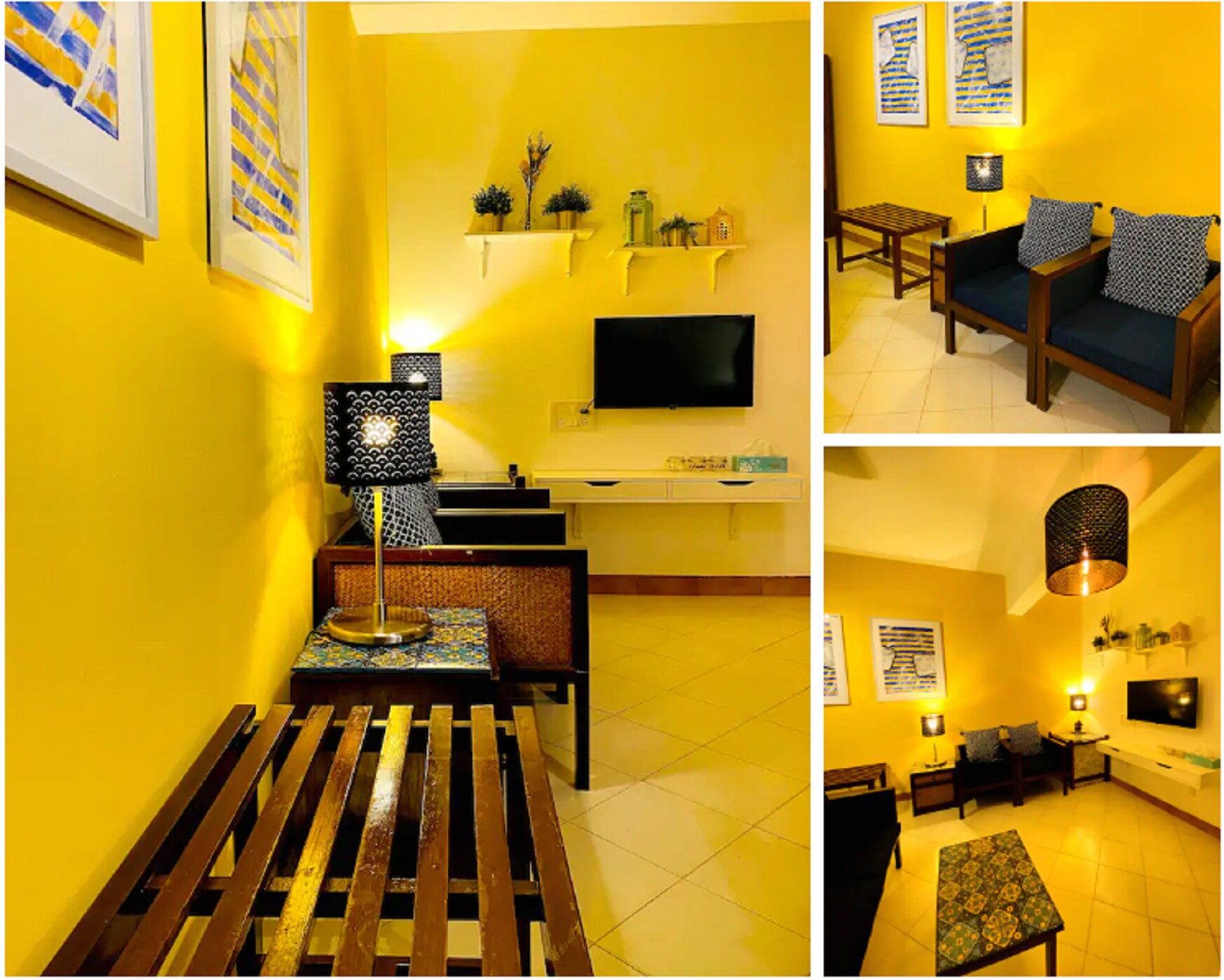 Studio with Kitchen besides Hyatt centric Candolim  C1 - Tap to explore photos