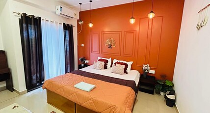 The Lively Space | Guwahati Room Type - Brown Room