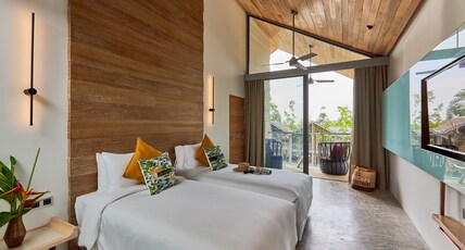 Island Escape Burasari Room Type - Deluxe Room with with Schedule Boat Transfer Island Escape Burasari Room Type - Deluxe Room with with Schedule Boat Transfer