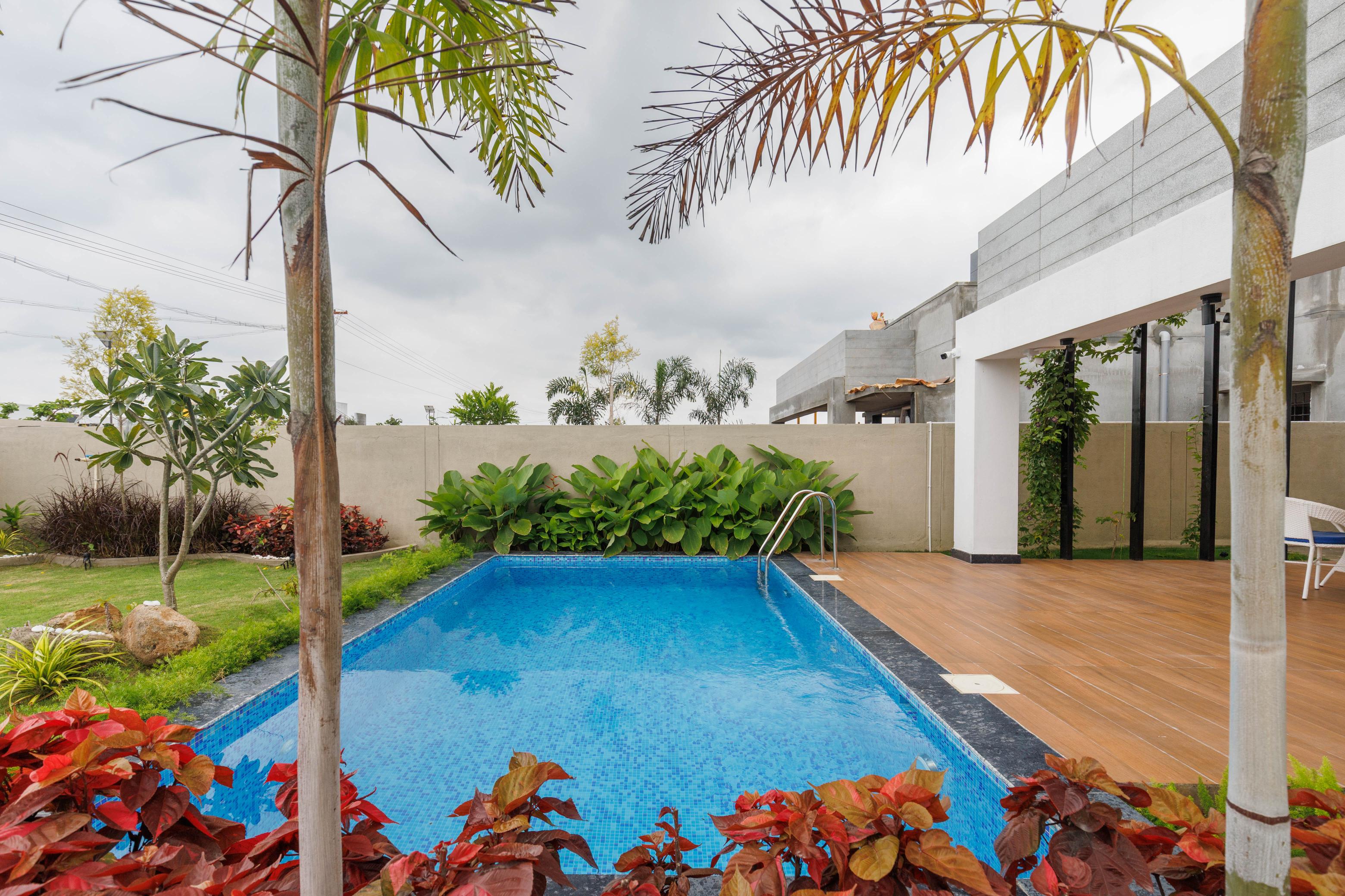 AquaGrove Villa by StayJade | Pool | 1hr HSR Blr - Tap to explore photos