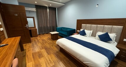 Hotel Candy Near Bestech | IISER | ISB, Airport Road, Mohali, Chandigarh Room Type - Super Deluxe Room with City View