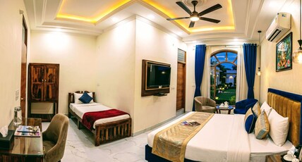 Ranthambore Jalsa Room Type - Tripple Bed (Family Room) Ranthambore Jalsa Room Type - Tripple Bed (Family Room)