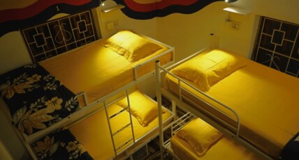 Pappi Chulo Hostel - Vagator Room Type - Trip Dorm: 7 bed mixed AC dorm