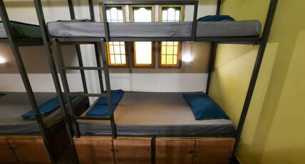 Unearth Hostel Room Type - A 8-bed Mixed dorm Non AC